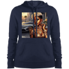 Ladies'  Black Excellence Pullover Hoodie