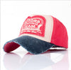 Retro Wash And Old Patch Summer Baseball Cap